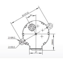 Stepper 12 VDC motor step angle 7.5° Unipolarity 1-2 phase (35BYJ46-321)