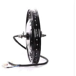 NBpower QS V3 273 8KW Peak hub Motor Wheel Mounted with 19-1.85 ”Motorcycle Rim and 2.75-19 offload tire