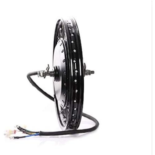 NBpower QS V3 273 8KW Peak hub Motor Wheel Mounted with 19-1.85 ”Motorcycle Rim and 2.75-19 offload tire
