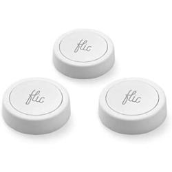 Flic 2 Smart button - Trigger Alexa & Apple HomeKit - 3 x Flic 2 buttons - Smart Home Control - Works with Hue, LIFX, IFTTT, IKEA Trådri, Sonos, Spotify and much more…