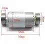 Moteur Vibreur Électrique à Double Tête DC 12V-24V 6000RPM 555 Brossettes avec Masse Rotative en Fer - Couple Élevé Moteur Vibreur Électrique à Double Tête DC 12V-24V 6000RPM 555 Brossettes avec Masse Rotative en Fer - Couple Élevé