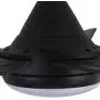 Indoor Ceiling Fan Light Fixtures - Black Remote LED 56 Ceiling Fans For Bedroom,Living Room,Dining Room Including Motor,5-Blades,Remote Switch