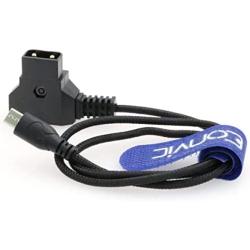 Eonvic D-TAP to Micro USB Power Cable for Tilta Nucleus Nano Motor (Micro USB-dtap)