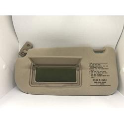 Kia Motors Genuine Genuine 852021F010EZ Sun Visor Inside Left LH Beige for 2005 2010 Kia Sportage