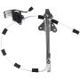 Front Left Driver Side Power Window Regulator and Motor Assembly Replacement for Jeep Cherokee XJ 1997-2001