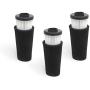 Fette Filter - Pre Motor Odor Trapping Filter & Inlet Filter Set Compatible with Dirt Devil Endura. (F112. Pack of 3)