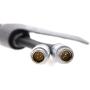AConnect RS Cable for ARRI cforce RF Motor 3 Pin Male to 7 Pin Male Run Stop Connector for cmotion cPRO Motor camin CAM Alexa Amira Compatible with K2.0015754 24.8in|63cm