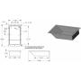 XRRX Recessed Boat Trolling Motor Pan, Trolling Motor Foot Pan, Applicable To Most Size- matched Trolling Motor Foot Pedal Pan, Replaces Minn Kota 100RTMP