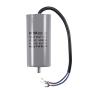 uxcell CBB60 Run Capacitor 30uF 450V AC 2 Wires 50/60Hz Cylinder 96x45mm with Terminal, M8 Fixing Stud for Air Compressor Water Pump Motor