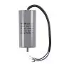 uxcell CBB60 Run Capacitor 30uF 450V AC 2 Wires 50/60Hz Cylinder 96x45mm with Terminal, M8 Fixing Stud for Air Compressor Water Pump Motor