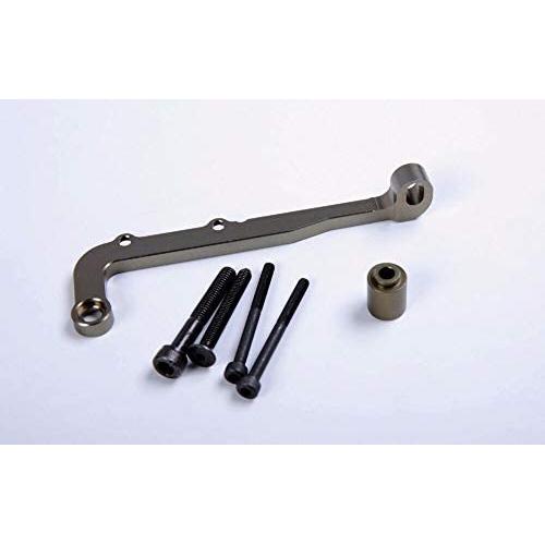 Vehicles-OCS CNC Alloy Engine Strengthen Junction Bridge Kits fit 1/5 hpi Occus 5B rovan King Motor - (Color: Silver)