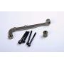 Vehicles-OCS CNC Alloy Engine Strengthen Junction Bridge Kits fit 1/5 hpi Occus 5B rovan King Motor - (Color: Silver)