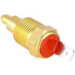 Universal Fan Thermostat Temperature Switch, 210 to195 Degree Electric Engine Cooling Fan Thermostat Sensor Switch Fit 10