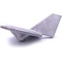 Boat Motor 6J9-45371-00 6J9-45371-01 6K1-45371-02 Trim Tab Skeg Anode for Yamaha Outboard Engine 115HP 150HP 175HP 200HP, fits Sierra 18-6035