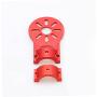 Drone Motor Mount Uav Motor Seat Fixed Bracket for Rc Quadcopter Multicopter Uav 16mm Red, Mini Drone Accessories