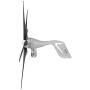 Wind Generator, 400W 12V/24V Wind Turbine Generator 5 Blade Low Wind Speed Starting Windmill with Wind Controller for Home, Camping(12V)