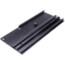 MotorGuide 8M0095973 Universal Quick-Release Bracket Top Plate for Electric Trolling Motors — Aluminum — Black