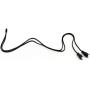 Falamiao 40 Inches 2 Pin Splitter Lead Y Power Cable 2 Motors to 1 Power Supply for Limoss Lazboy Electric Recliner Okin Lift Chair