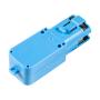6PCS TT Gear Motor 1 : 90 Mini DC 6V Gear TT Motor with Metal Gears for Robot Smart Car DIY RC Toys Electric Motor Gearbox Blue