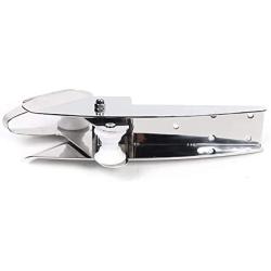 ISURE MARINE AISI 316 Stainless Steel Hinged Self-Launching Bow Anchor Roller with pivoting Dual-Roller 23 for Marine Yacht Docking Accessories