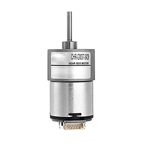 1pc Durable DC 12V 200rpm Encoder Motor Hall Encoder Motor AB Two Phases for Robot