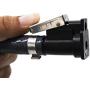 MARINE CITY Boat Heavy Duty Fuel Line Assembly, 8.8FT Nylon Marine Outboard Fuel Line/Hose, 3/8