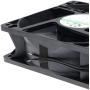 SXDOOL EC Motor Cooling Fan, 120mm Fan, 120mm 38mm AC 110V 115V 120V 220V 240V, Dual Ball Bearing 3000RPM Powerful