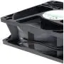 SXDOOL EC Motor Cooling Fan, 120mm Fan, 120mm 38mm AC 110V 115V 120V 220V 240V, Dual Ball Bearing 3000RPM Powerful