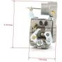 The ROP Shop Carburetor fit Poulan PP3416, PP3516, PP3516AVX, PP3816, PP3816AV Chainsaw Motor