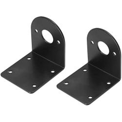 Jiozermi 2 Pcs Motor Mounting Bracket, Motors Bracket, L-shape Fixed Seat, Motor Holder Fit for 550 540 545 555 motor