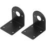 Jiozermi 2 Pcs Motor Mounting Bracket, Motors Bracket, L-shape Fixed Seat, Motor Holder Fit for 550 540 545 555 motor