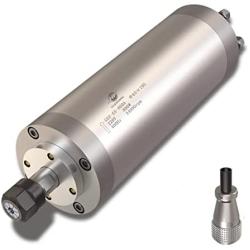 Huanyang Water Cooled CNC Spindle Milling Motor 110V 800W 24000RPM 400hz Φ65mm ER11 Collet