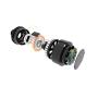 Myactuator RMD-X10 Brushless Lightweight DC Servo Motor - AURSINC Precise Planetary Rotation Gear Motor with 32Bit Arm Chip 48V8A | Reducer Ratio 1:7 | High Torque 50Nm for Industrial Automation Field