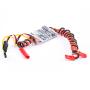 FPVKing Dual Way Bidirectional Brushed ESC 2S-3S Lipo 5A ESC Speed Control for RC Model Boat Tank 130 180 Brushed Motor Spare Parts