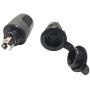 LucaSng Marine Waterproof Plug & Receptacle Set 12/24/36V Replacement