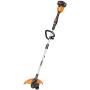 WORX WG584 40V Power Share Turbine Cordless Leaf Blower with Brushless Motor (2x20V Batteries) & WG184 40V Power Share 13