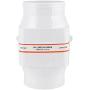 Acouto Bilge Air Blower 12V 4inch 270CFM in‑Line Marine Bilge Air Blower 4