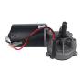 Fielect DC 24V 30RPM Reversible Worm Geared Motor High Torque Electric Gear Motor Turbine Worm Gear Box Reduction Motor, Right Shaft GW6280