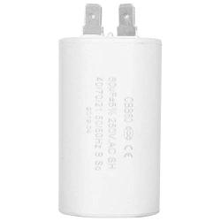 AC 250V 60uF 50/60HZ Cylinder Shaped Run Round Capacitor CBB60 for Motor Cool/Heat Pump Washing Machine,ac Capacitors