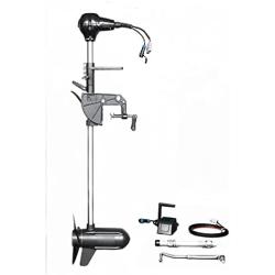 Caroute W300-24V 160LB Brushless Electric Boat Trolling Motor for Steering Wheel Control Large Thrust Saltwater 160 Pound