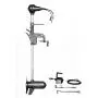 Caroute W400-48V 180LB Brushless Electric Boat Trolling Motor for Steering Wheel Control Large Thrust Saltwater 180 Pound