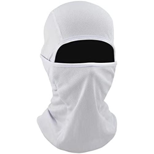 Vanolu Balaclava Face Mask Motorcycle Summer Cooling Neck Gaiter Windproof Breathable Sun UV Protector Scarf for Men Women
