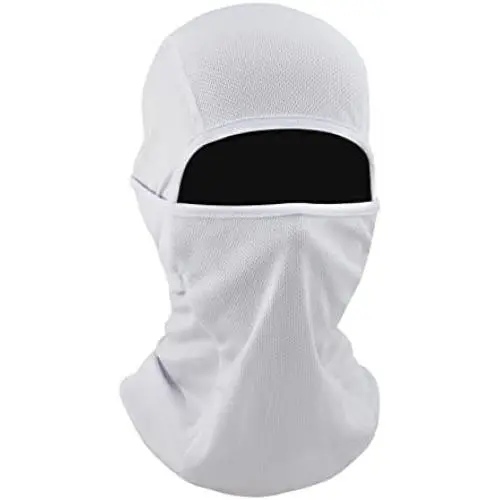 Vanolu Balaclava Face Mask Motorcycle Summer Cooling Neck Gaiter Windproof Breathable Sun UV Protector Scarf for Men Women