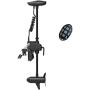 AQUOS Haswing 12V or 24V Transom Trolling Motor for Saltwater, Freshwater Fishing