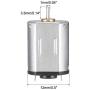 uxcell Micro Motor DC 9V 26500-27000RPM High Speed Motor for DIY Cars Remote Control