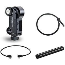 TILTA Nucleus-Nano Motor KIT 2 WLC-T04-M2 with WLC-T04-PC USB to USB Power Cable with 15mm Rod with Gear Ring Suitable for Nucleus N Nano