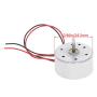 Fielect DC 6V Motor Electric Motor Gear Motor Round Micro Speed Reduction Motor with Cable,10MM