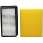 Mochenli Replacement Filters for Bissell 1008 CleanView Vacuums ,3 Pack HEPA Filters + 3 Pack Post-Motor Filters, Compare to Part 2032663 & 1601502