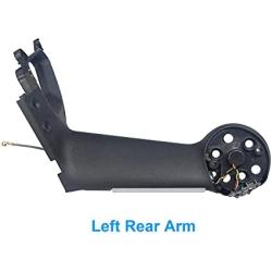 Original FPV Drone Motor Arm Left Rear/Right Front/Right Rear/Left Front/OEM Arm Replacement Repair Spare Parts for DJI FPV Drone (Left Rear arm)