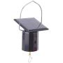 Taidda Motor Solar, Lightweight Solar Powered Ecofriendly Motor Wind Bell Ornament Hanging Rotating Motor with Hook for Hangs Your Ornament